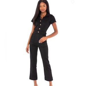 Show Me Your MuMu Emery Short Sleeve Jumpsuit